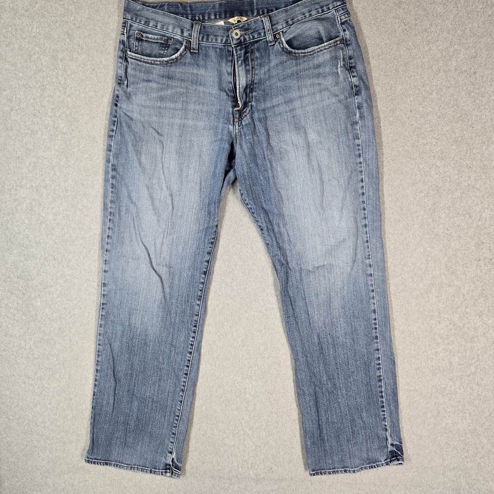 Lucky Brand Men Jeans 34X32 Light Blue Denim 30" Inseam